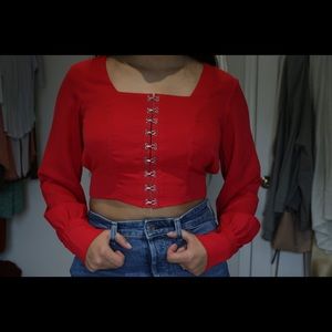 Miami boutique: Red top